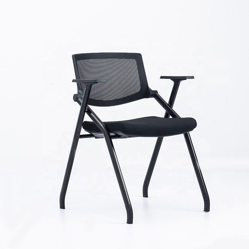 Kursi Jaring Gaya OEM Lipat Kursi Belajar untuk Siswa Pelatihan Ruang Kelas Sekolah