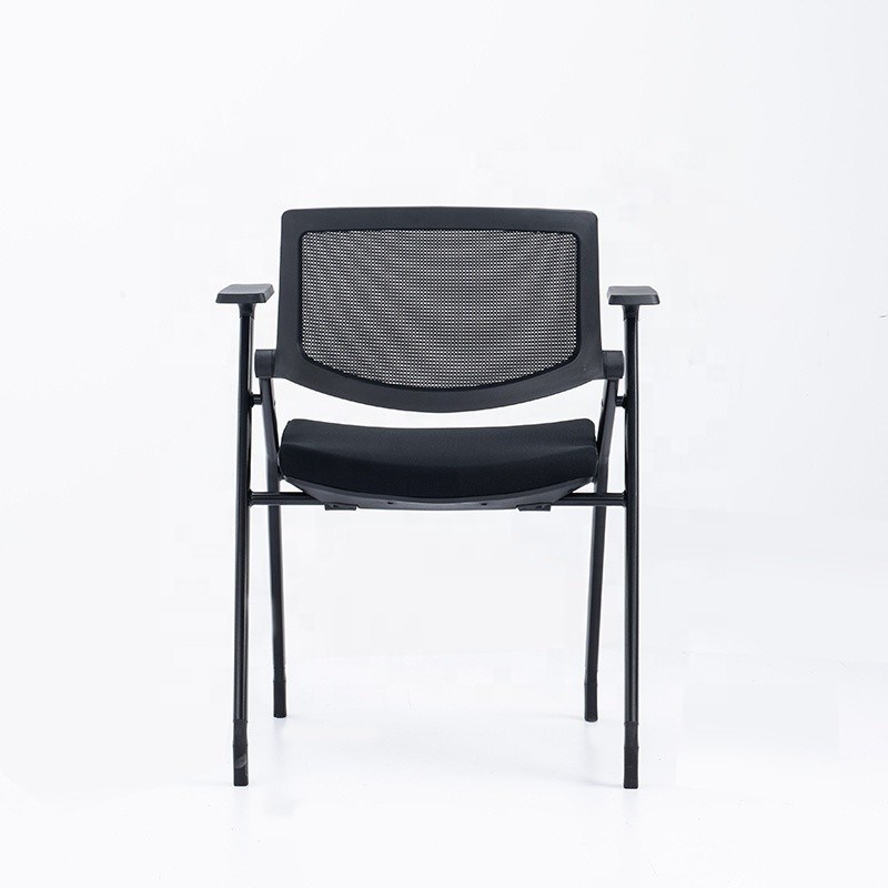 Kursi Jaring Gaya OEM Lipat Kursi Belajar untuk Siswa Pelatihan Ruang Kelas Sekolah