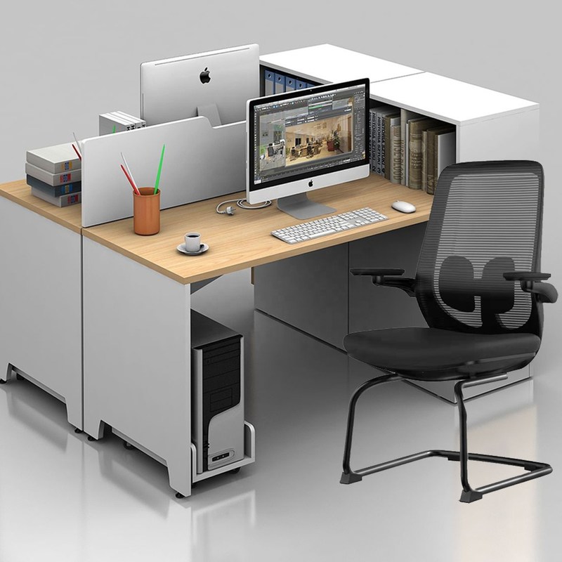 Tetap Dingin dan Nyaman dengan Kursi Konferensi Kantor Jaring Belakang Tengah Y-SEATER Lengan 2D