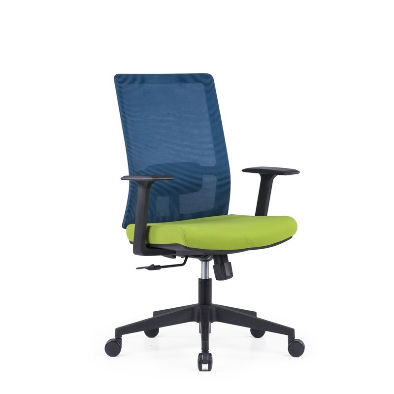 Staff Home Mesh Backrest Lift kursi kantor berputar dengan headrest dan dukungan ergonomis
