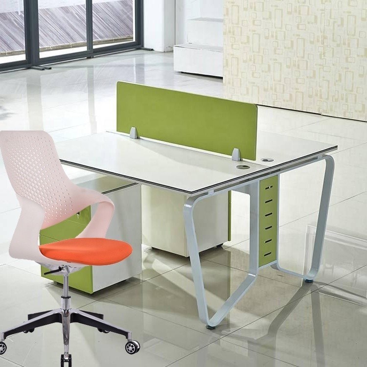 Adjustable Modern Plastic Office Chair for Computer Desk Luxury Cadeira de escritorio