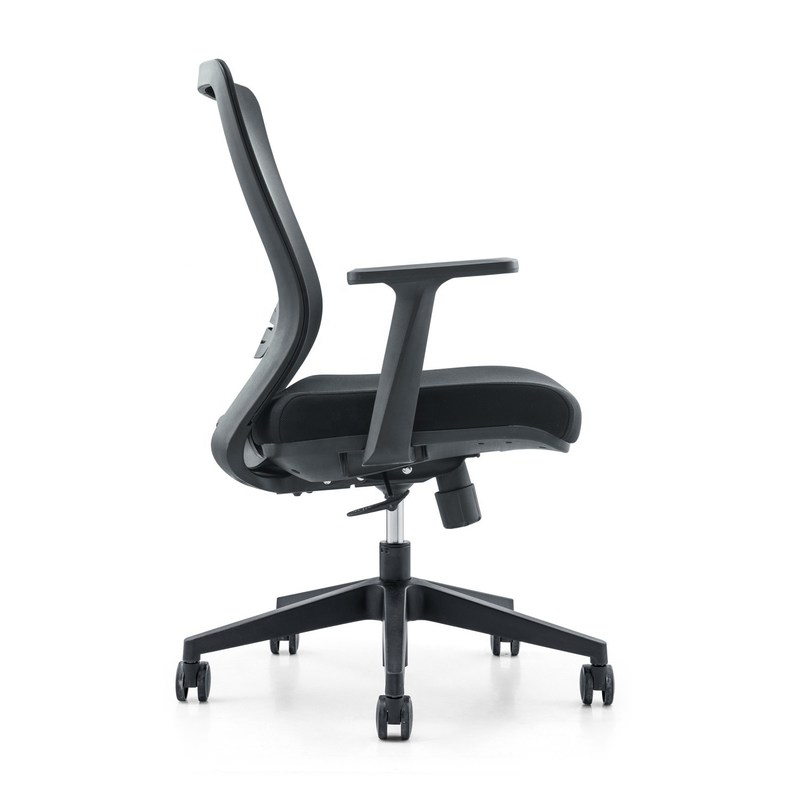 Desain Modern Ergonomis Jaring Tengah Belakang Kursi Kantor untuk Cadeira de Almoco Komersial