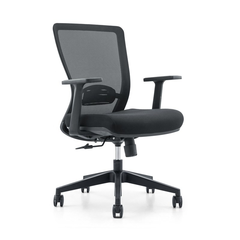 Desain Modern Ergonomis Jaring Tengah Belakang Kursi Kantor untuk Cadeira de Almoco Komersial