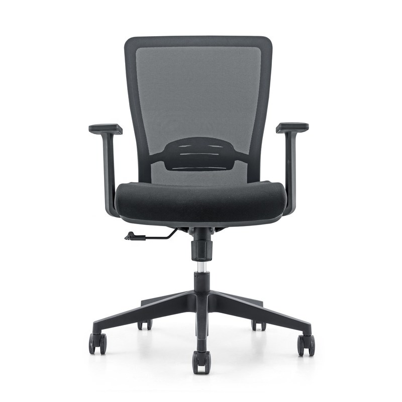 Desain Modern Ergonomis Jaring Tengah Belakang Kursi Kantor untuk Cadeira de Almoco Komersial