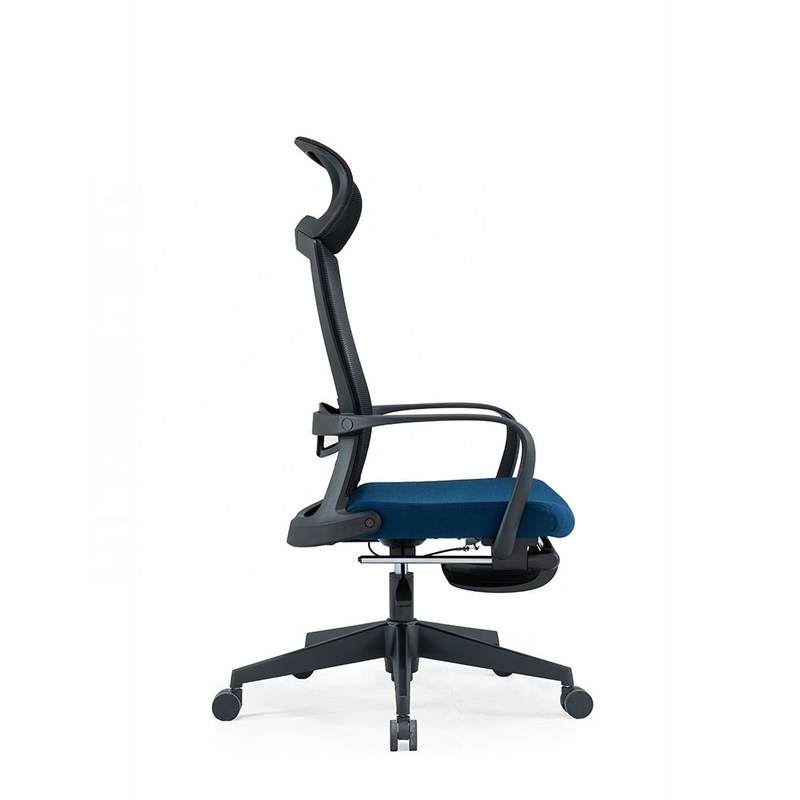 Kain Modern Mesh Terbaik Berat Kursi sandaran lengan nyaman Ergonomis Eksekutif Kursi kantor berputar dengan roda