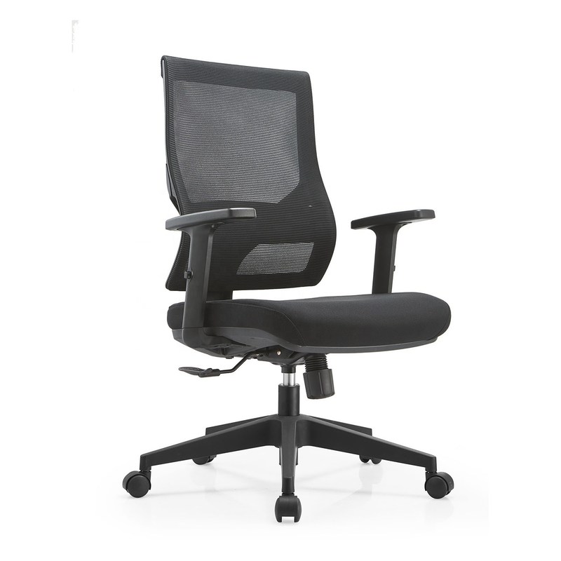 Foshan Black Swivel Fabric Mesh Executive Office Chairs for Home Office 650*580*960-1060mm