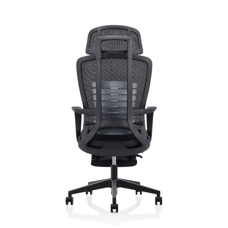 Kursi Kantor Ergo Mesh Tinggi yang Bisa Disesuaikan dengan Pinggang dan Tulang 635*620*1155-1275mm