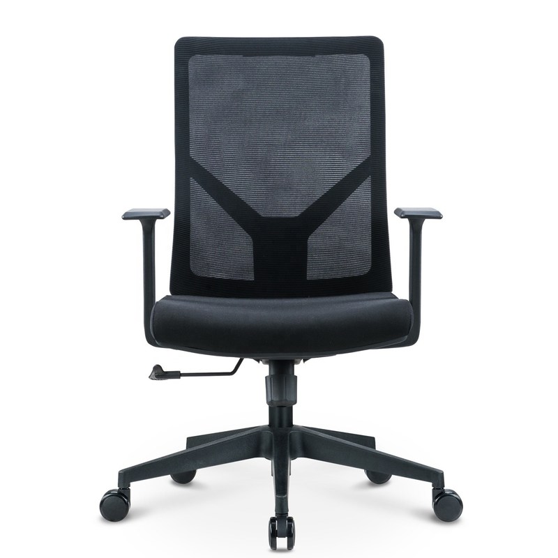 Kantor/Hotel/Rumah/Sekolah Backrest Adjustable High Back 360 Swivel Mesh Fabric Office Chair
