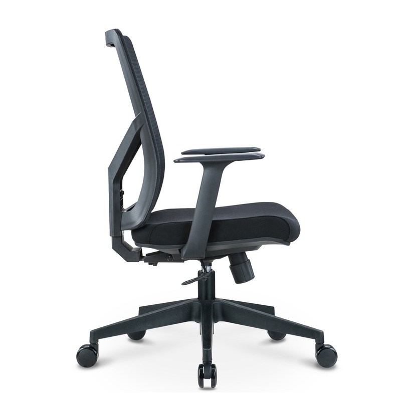 Kantor/Hotel/Rumah/Sekolah Backrest Adjustable High Back 360 Swivel Mesh Fabric Office Chair