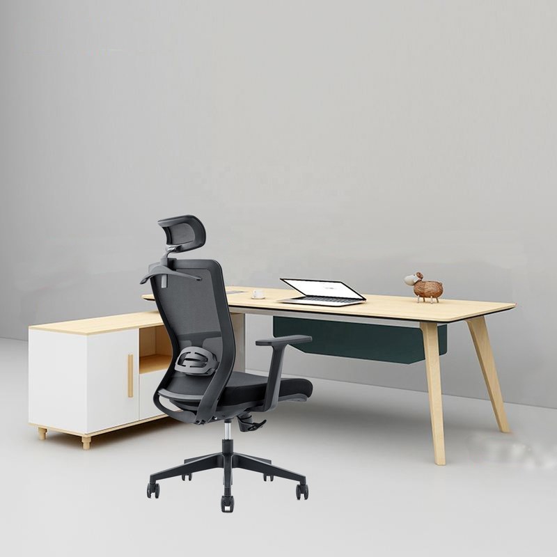 Adjustable Armrest Modern Swivel High Back Ergonomic Mesh Office Chair 650*690*1150-1250mm