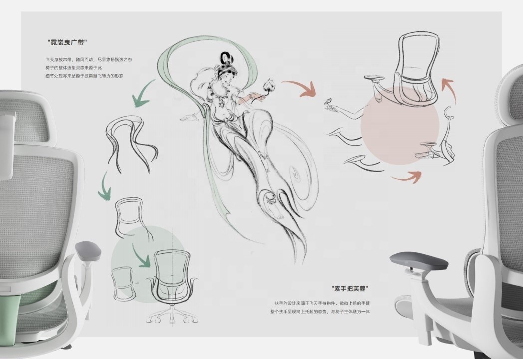 Kursi Boss Full Mesh dengan Mekanisme Donati Furnitur Kantor Modern Mewah Lulus Uji BIFMA