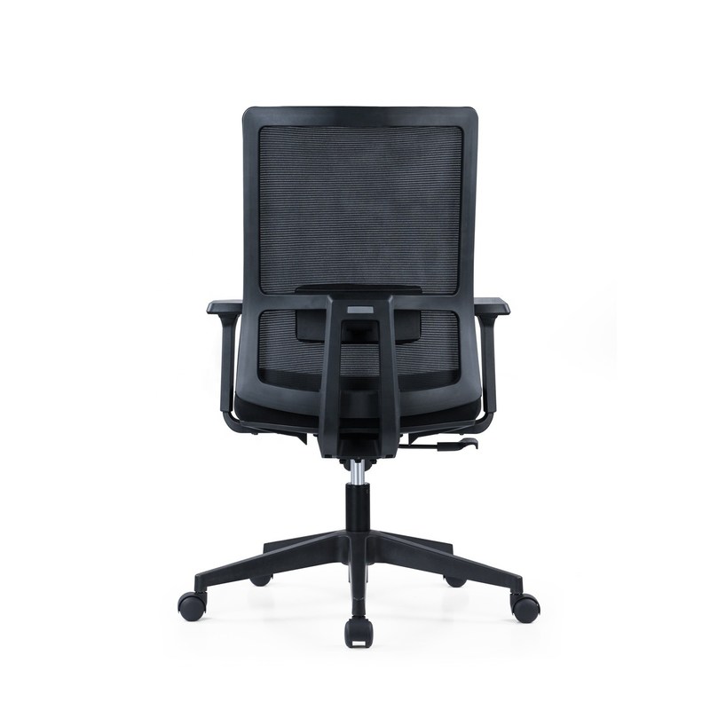 2D Arm Ergonomic Office Revolving Computer Chair dengan Dukungan Lumbar dan Kain Mesh