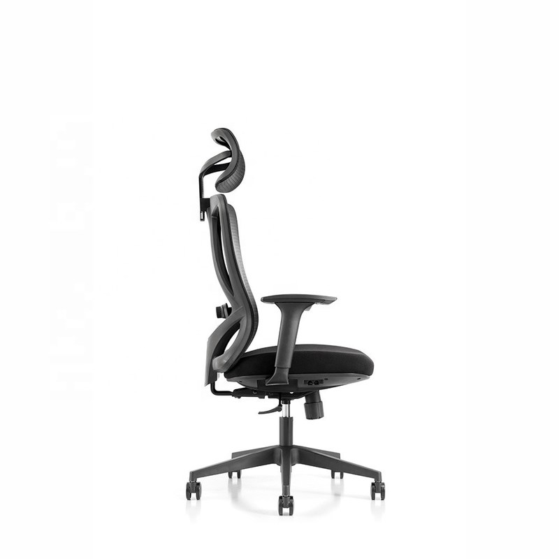 Adjustable High Back Office Swivel Chair with Comfortable Seat Cushion and 3D Armrest