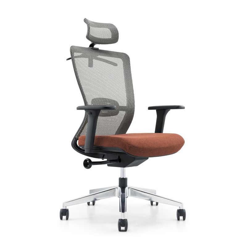 Mail Packing Mesh Ergonomic Office Chair for Workstation and Manager Modern Design Style