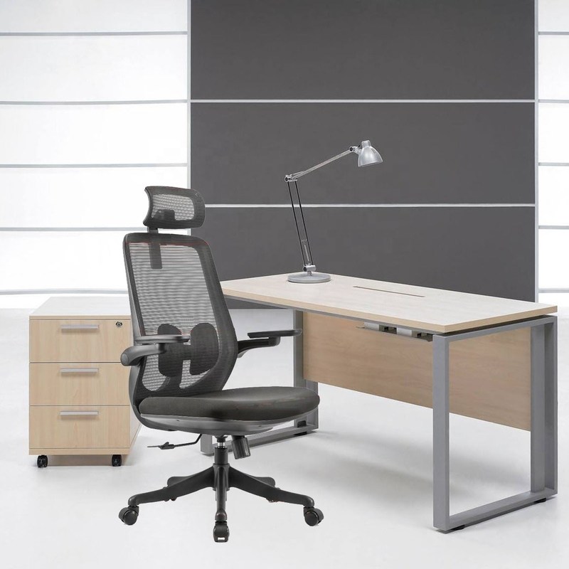 Kursi Eksekutif Kantor Jaring Belakang Y-SEATER 3616 Gaya Kursi Angkat untuk Dukungan Ergonomis