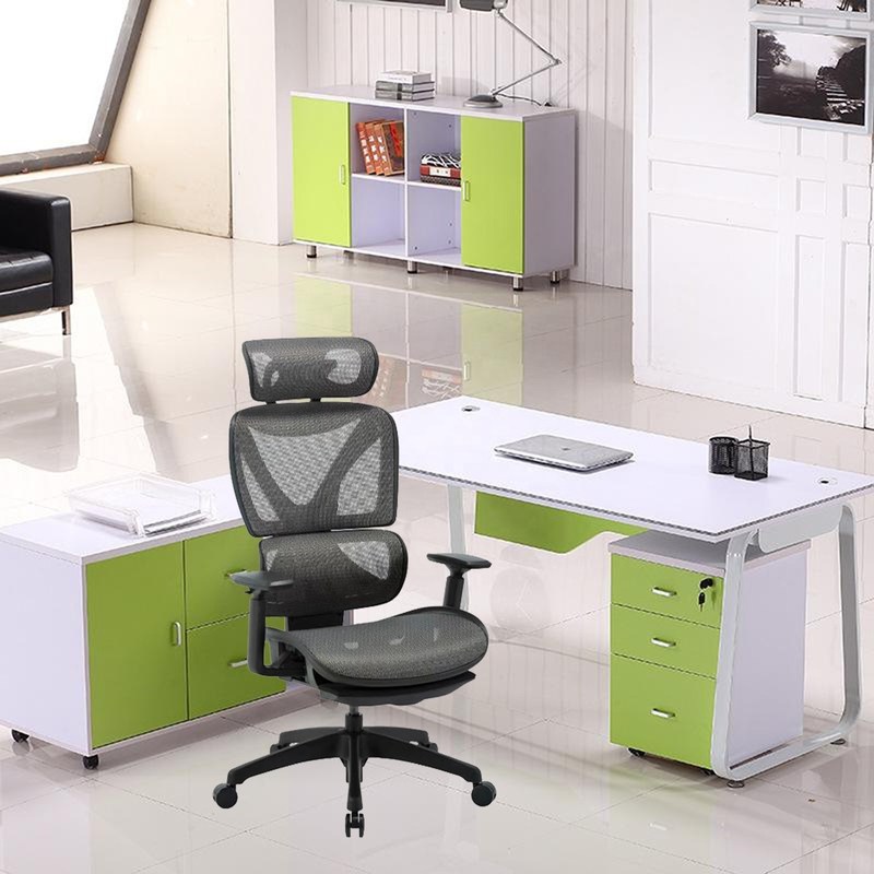 back Full Mesh Office Executive Chair with 73*77*117-126.5cm Size and Ergonomic Design