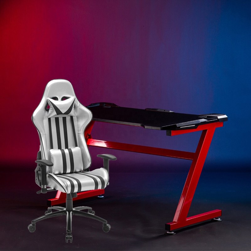 Kursi Gaming dengan Sandaran yang Dapat Disesuaikan untuk Pekerja E-Sports di Kantor/Apartemen/Sekolah