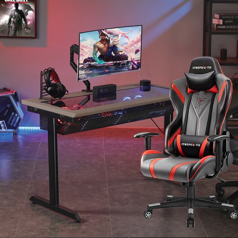 Kursi Komputer Kantor Kulit PU Profesional Y-SEATER 009 Desain Modern untuk Gaming