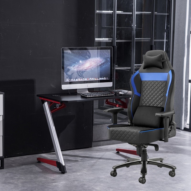 Kursi E-sport Kulit PU Mewah Y-SEATER untuk Gamer Komputer dalam Gaya Desain EROPA